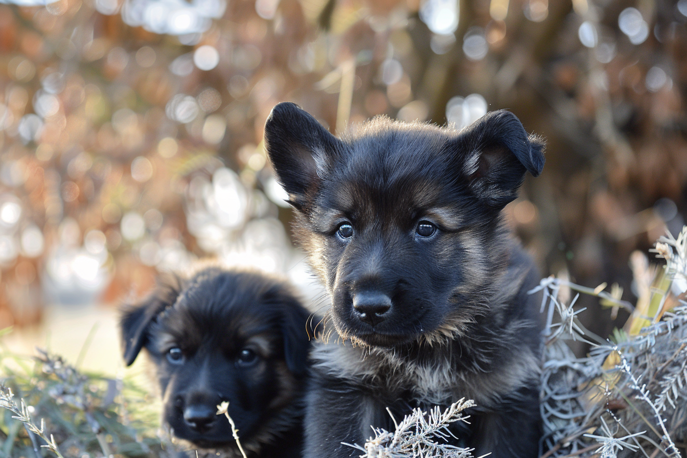 German shepherd whining in crate 2025